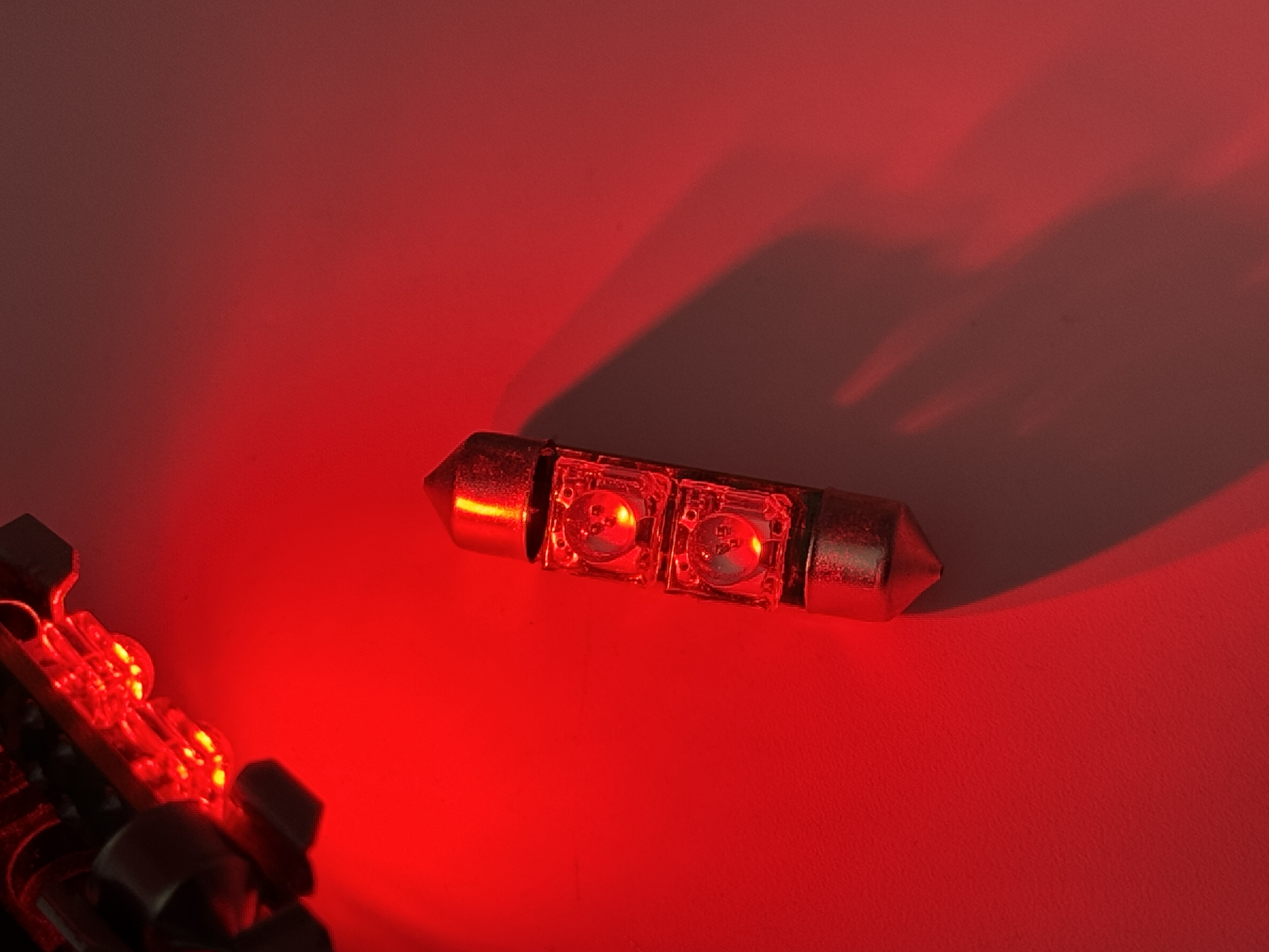 Festoon Super Flux 2 LED Light 12VDC 1 1/2 Inches / 36 mm product 74237