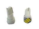 Rebaydo 2pcs Miniature Wedge T5 3 4014 SMD LED Bulb T1-3/4 12 VDC