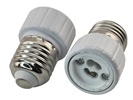 Rebaydo 2pcs E26/E27 Male To GU8.5 Female Socket Converter