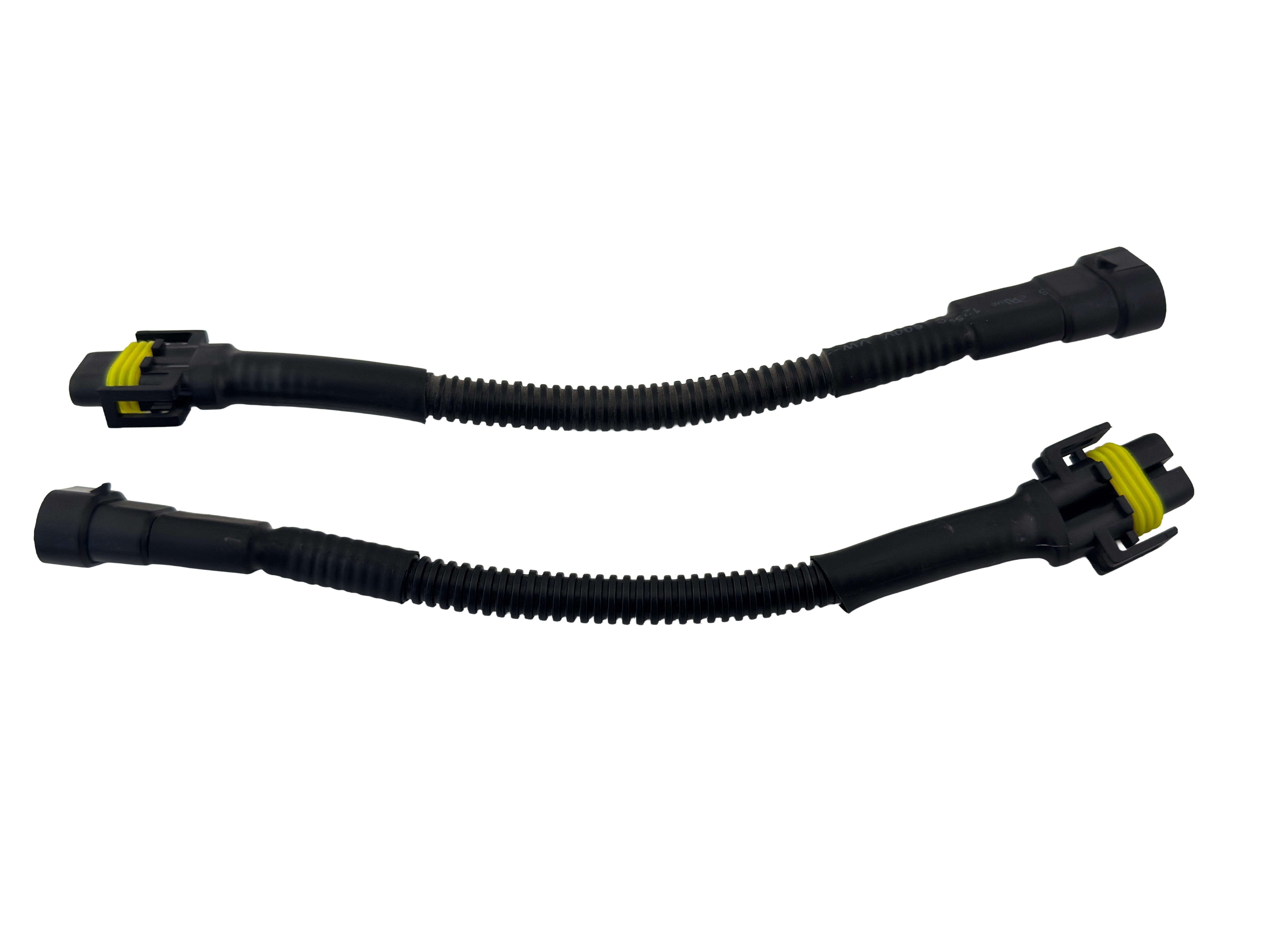 Rebaydo 2pcs H10 Male to H11 Female 9" Harness Converter 