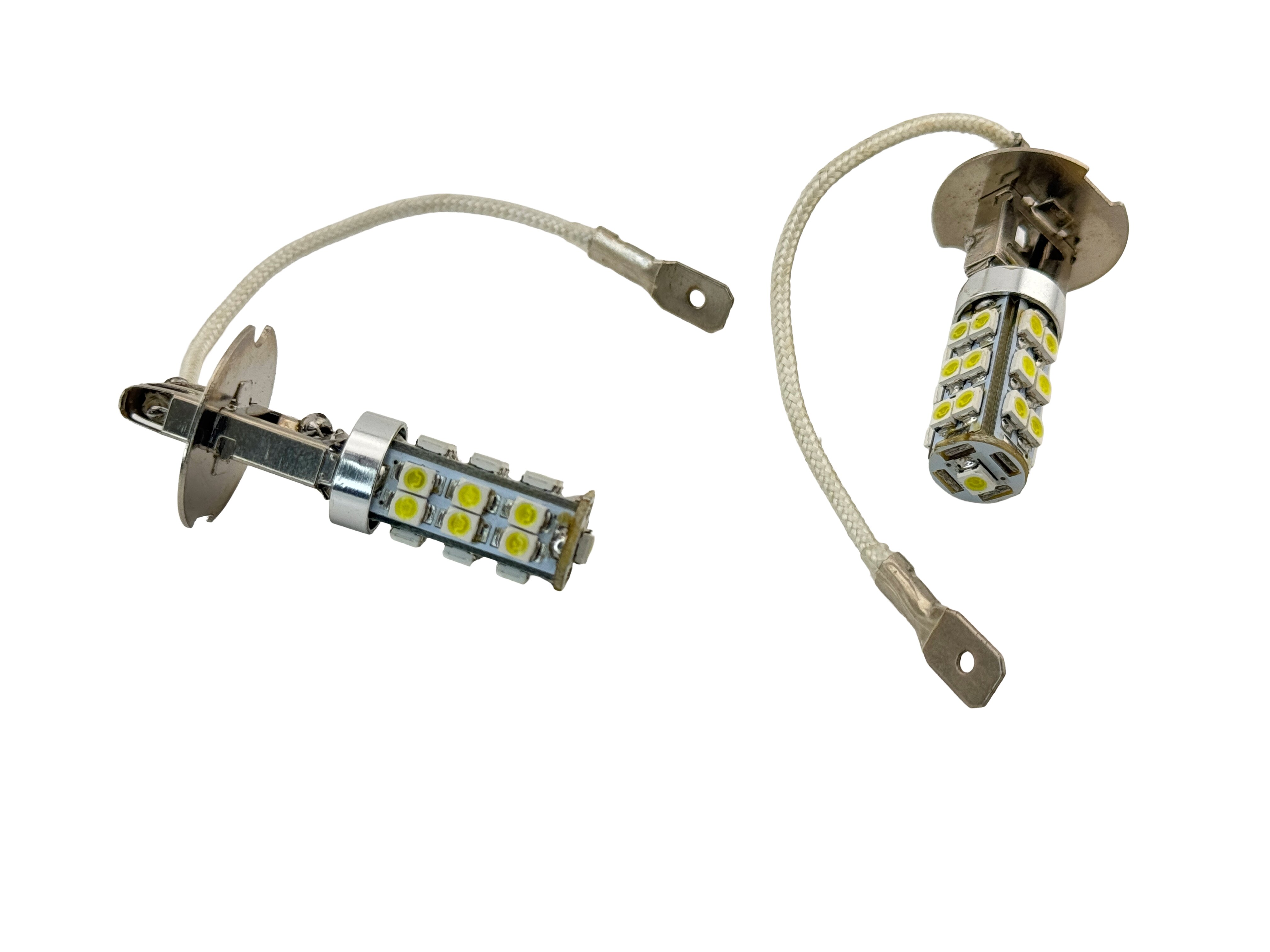 Rebaydo 2pcs H3 25 SMD 1210 Fog/Daylight Running L.E.D. Light