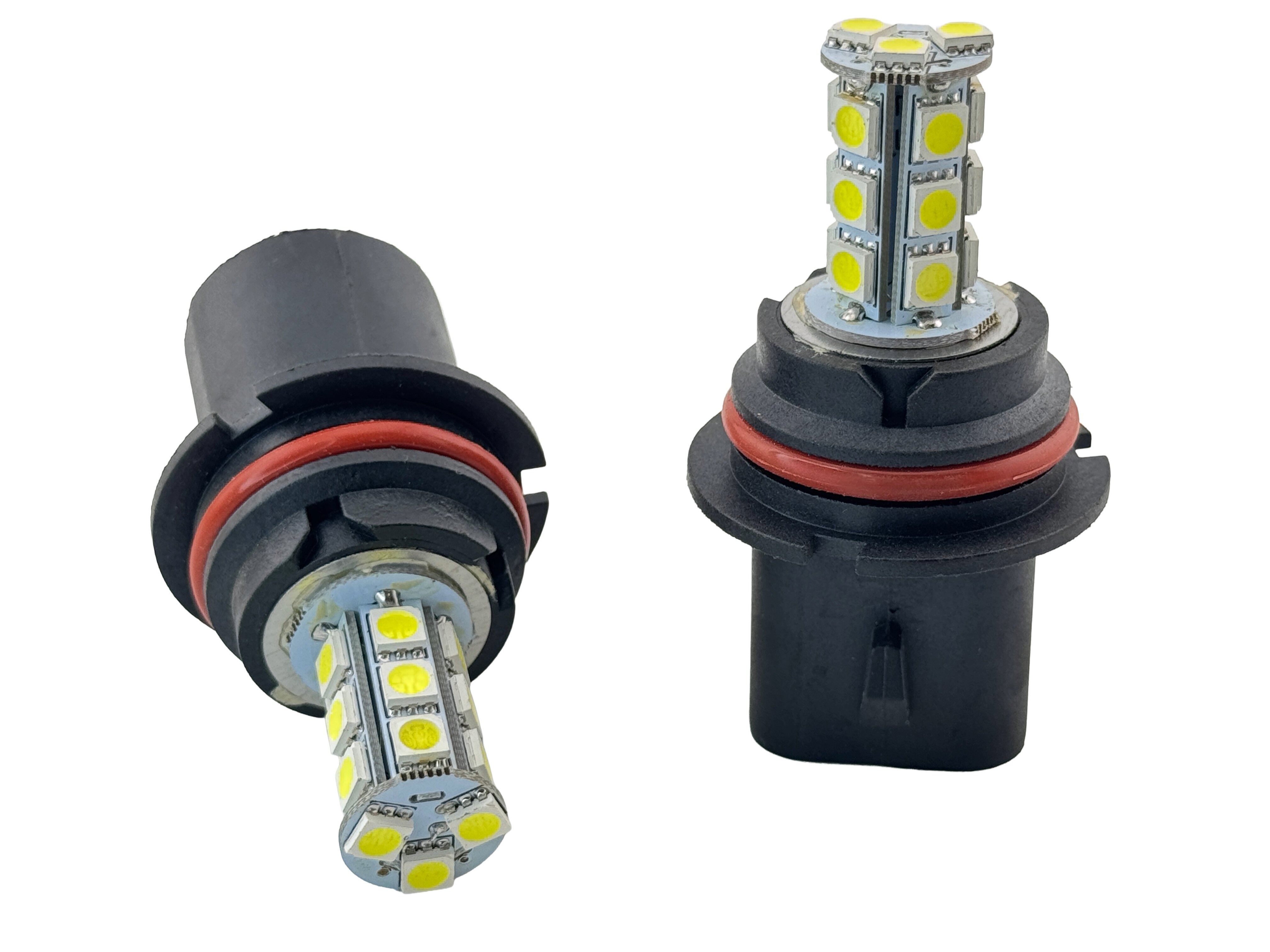 9004 9007 LED 5050 3 Chip 18 SMD Daylight Running/Fog Light Bulb product 47562
