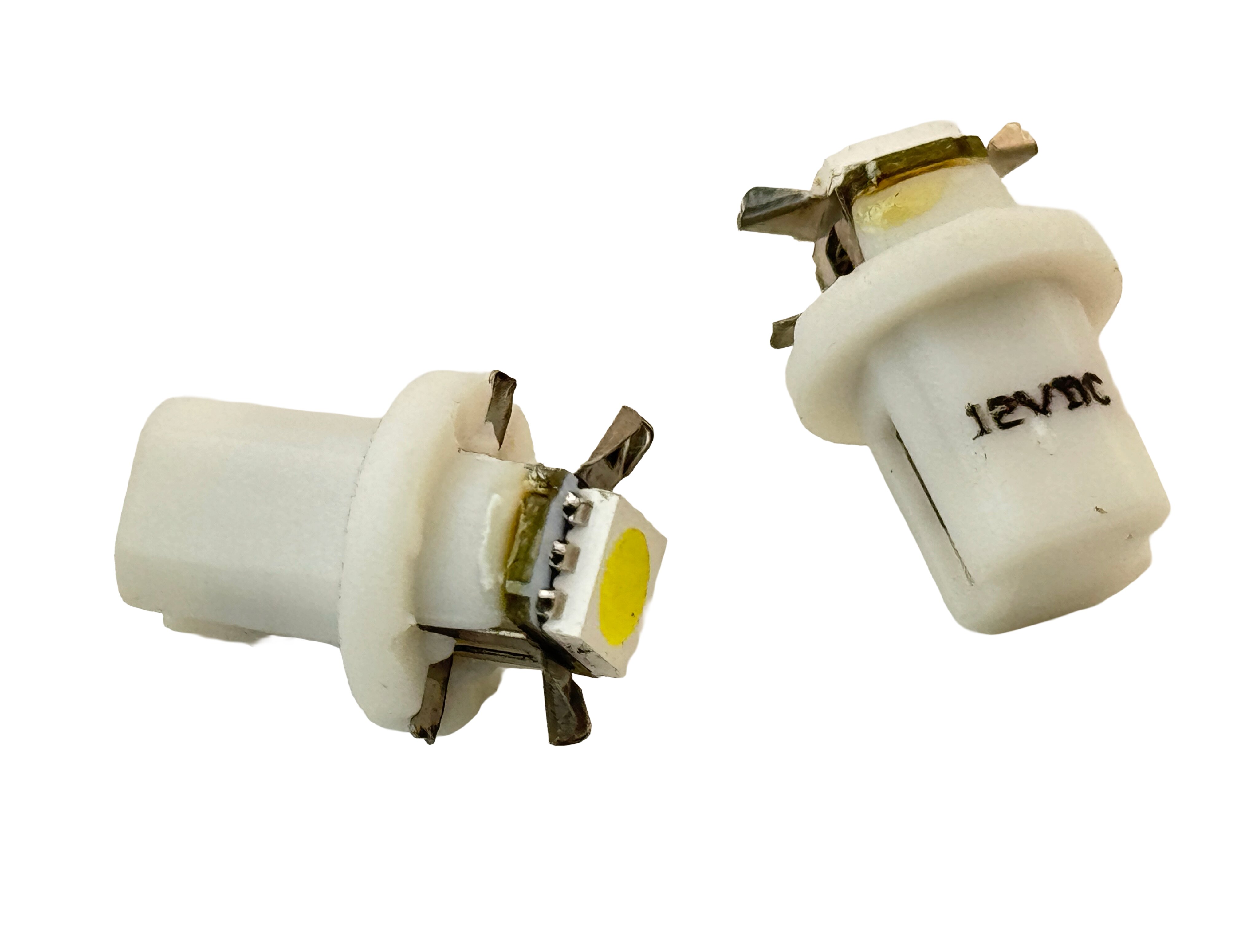 Rebaydo 2pcs B8.5D Led Light 5050SMD 12 VDC