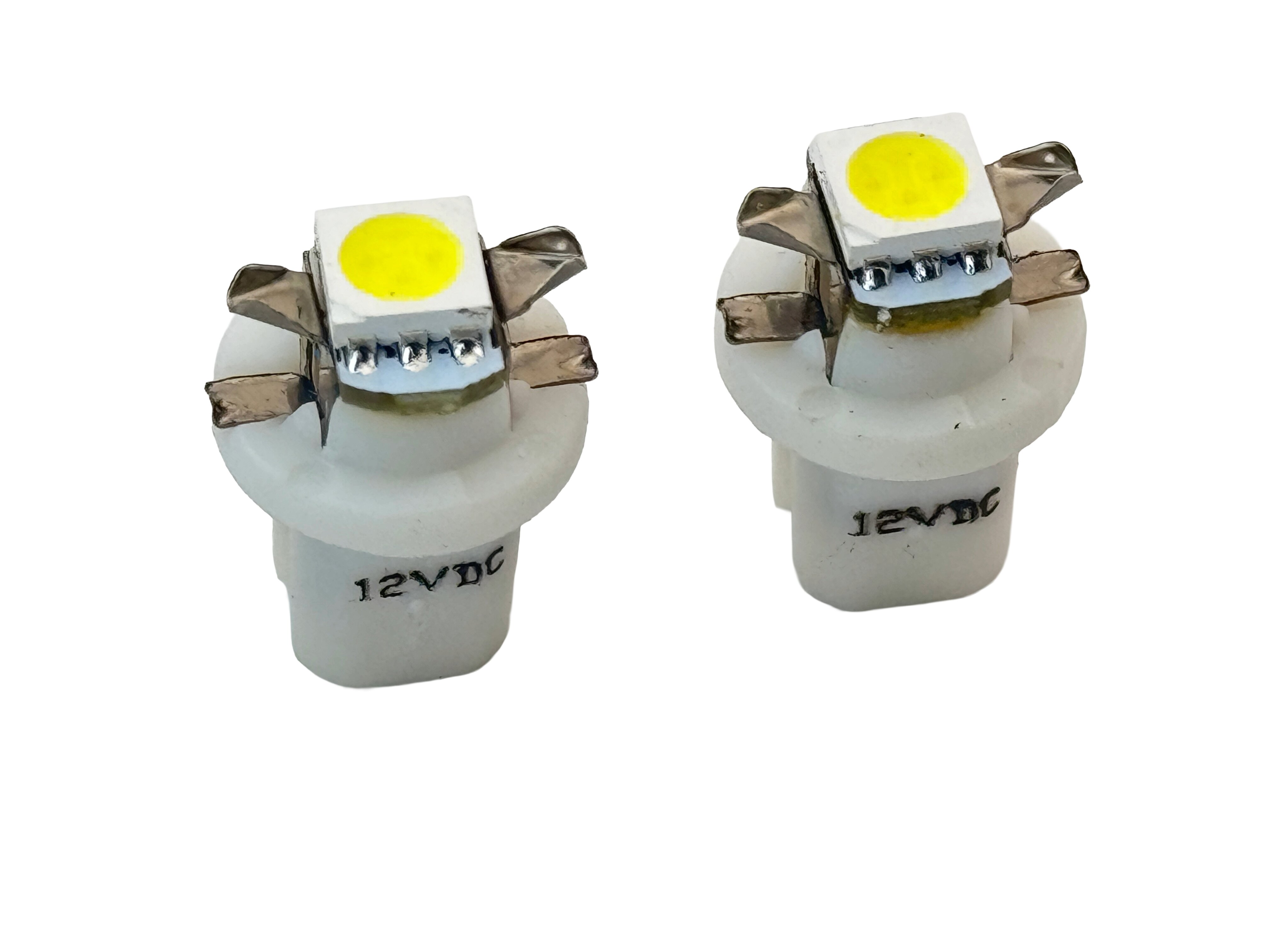 Rebaydo 2pcs B8.5D Led Light 5050SMD 12 VDC
