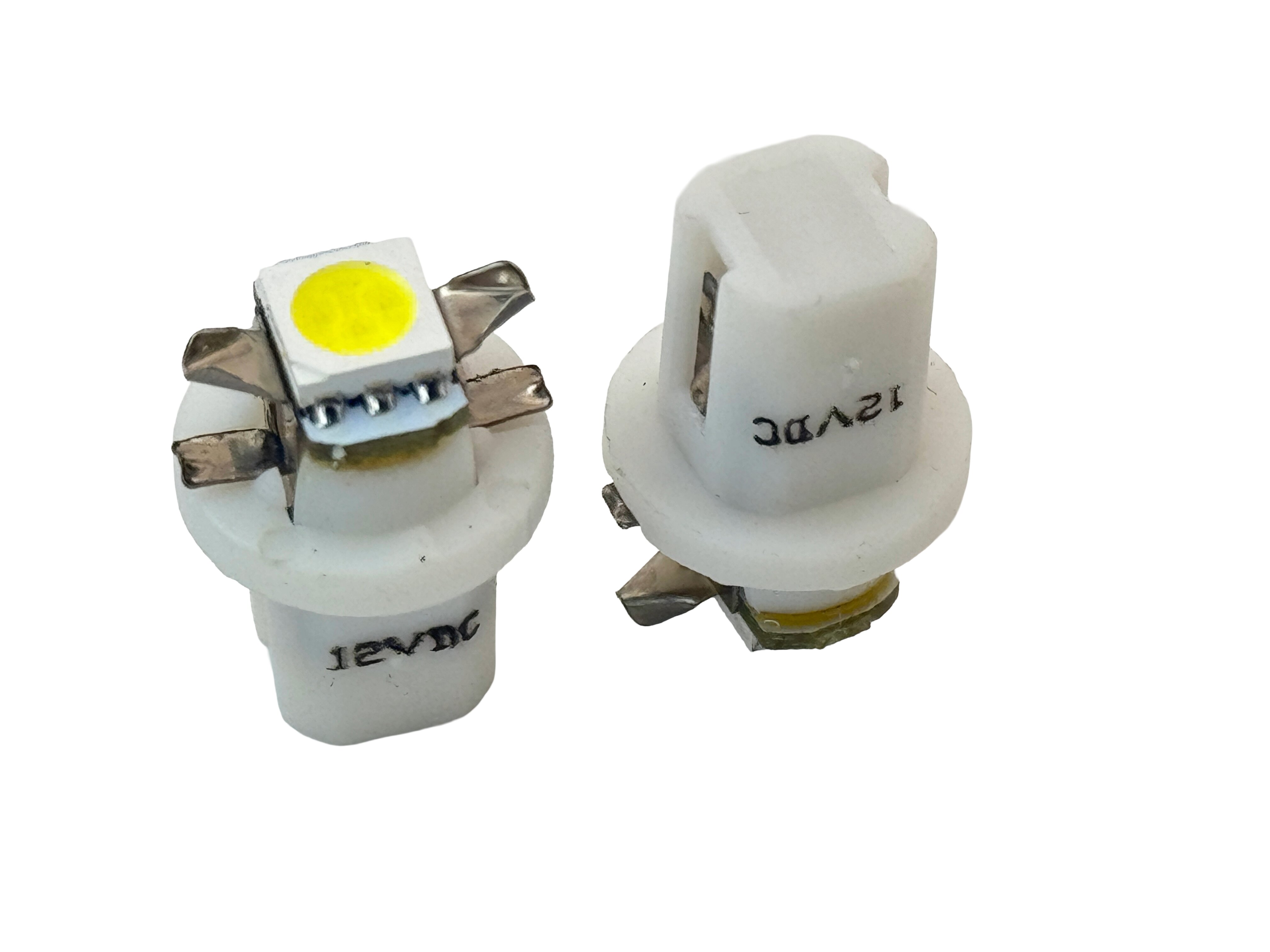 Rebaydo 2pcs B8.5D Led Light 5050SMD 12 VDC