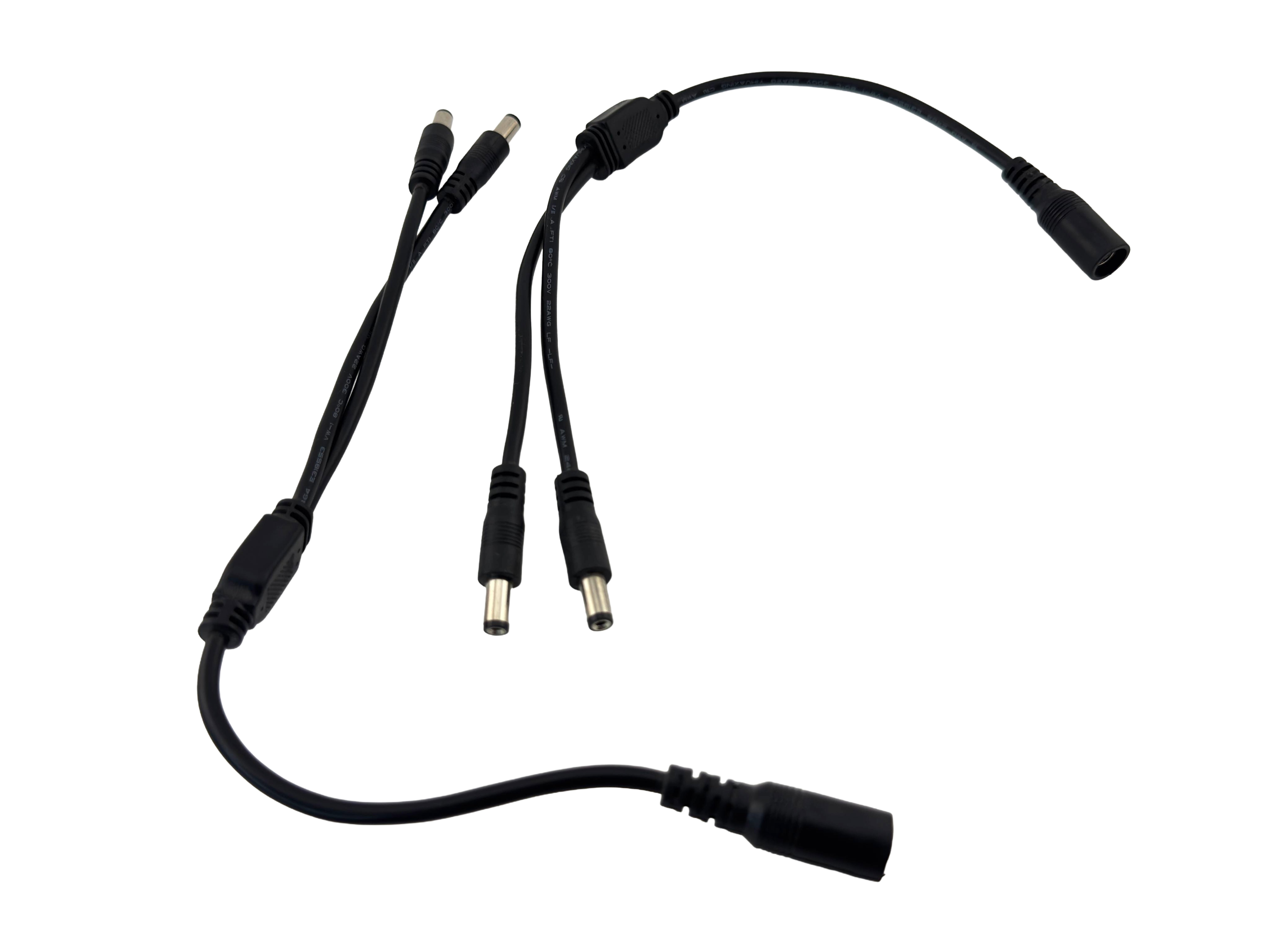 Image of a splitter 5mm male to 5mm female
