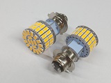 P15D-25-3 LED Headlight Dual Filament 12 Volt  60 SMD	